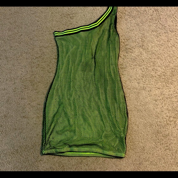 Fashion Nova Dresses & Skirts - Lime green mini dress